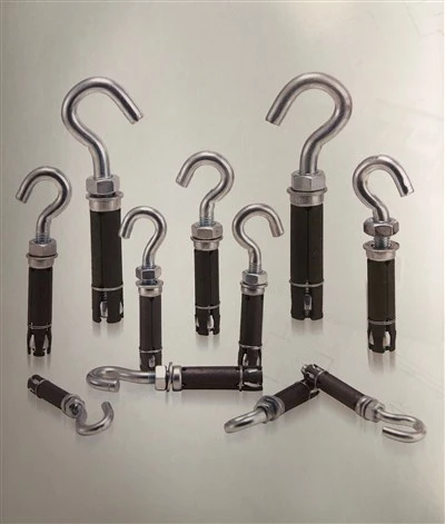 4 PCS Anchor Black Or Gray PHOS With Open Eye Bolt