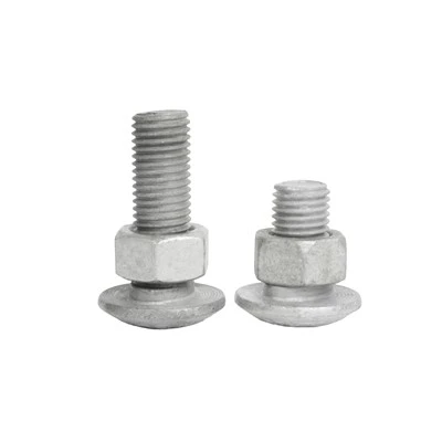 A307 Highway Guard Rail Post Bolt With Nut HDG From China