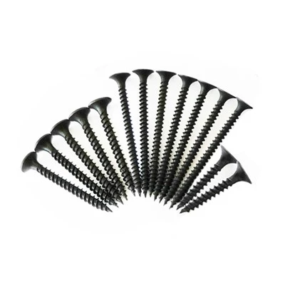 Carbon Steel C1022A Black Drywall Screw