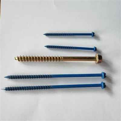 Concrete Screws With Blue Rust Finish For Masonry