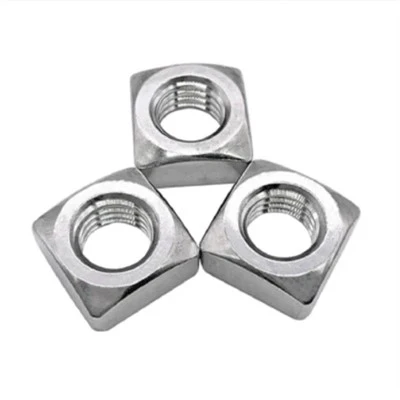 DIN557 Square Nuts Grade 2 Steel/Zinc Plated