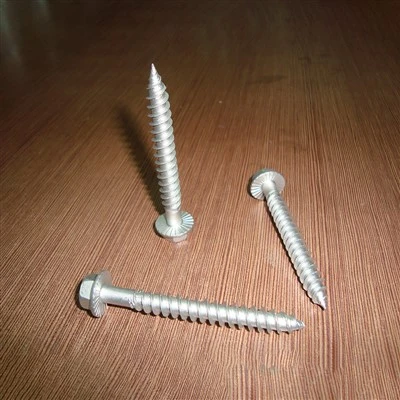 Hexagonal Flange Wood Screws Zinc Plated