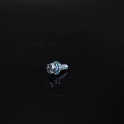 Hex Head Bolt With Flat Washer And Spring Washer
