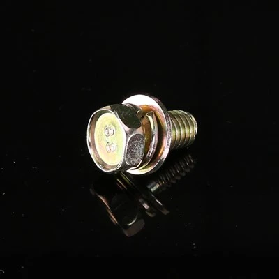 IND Head Screw With Spring And Flat Washer SEMS