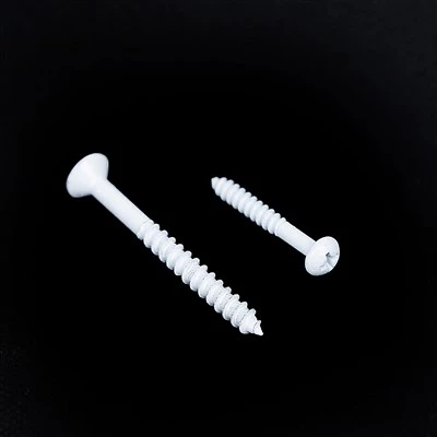 Phillips Drive White Pan Head Self-tapping Screws White Finish
