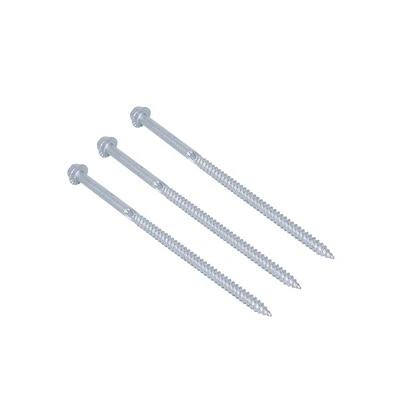 Special Hex Flange Silver Self Tapping Screw With Slot