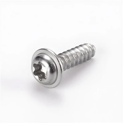 Stainless Steel 304 Torx Drive Wafer Head Self Tapping Screw Flat Tail