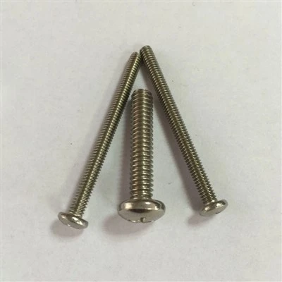 Stainless Steel Pan Head Machine Screw with Phillips Drive