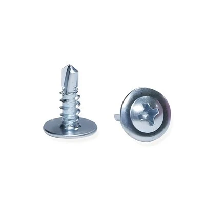 Tornillo Phillips Recess Wafer Head Tex Screw
